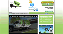 Desktop Screenshot of markhambinrental.com